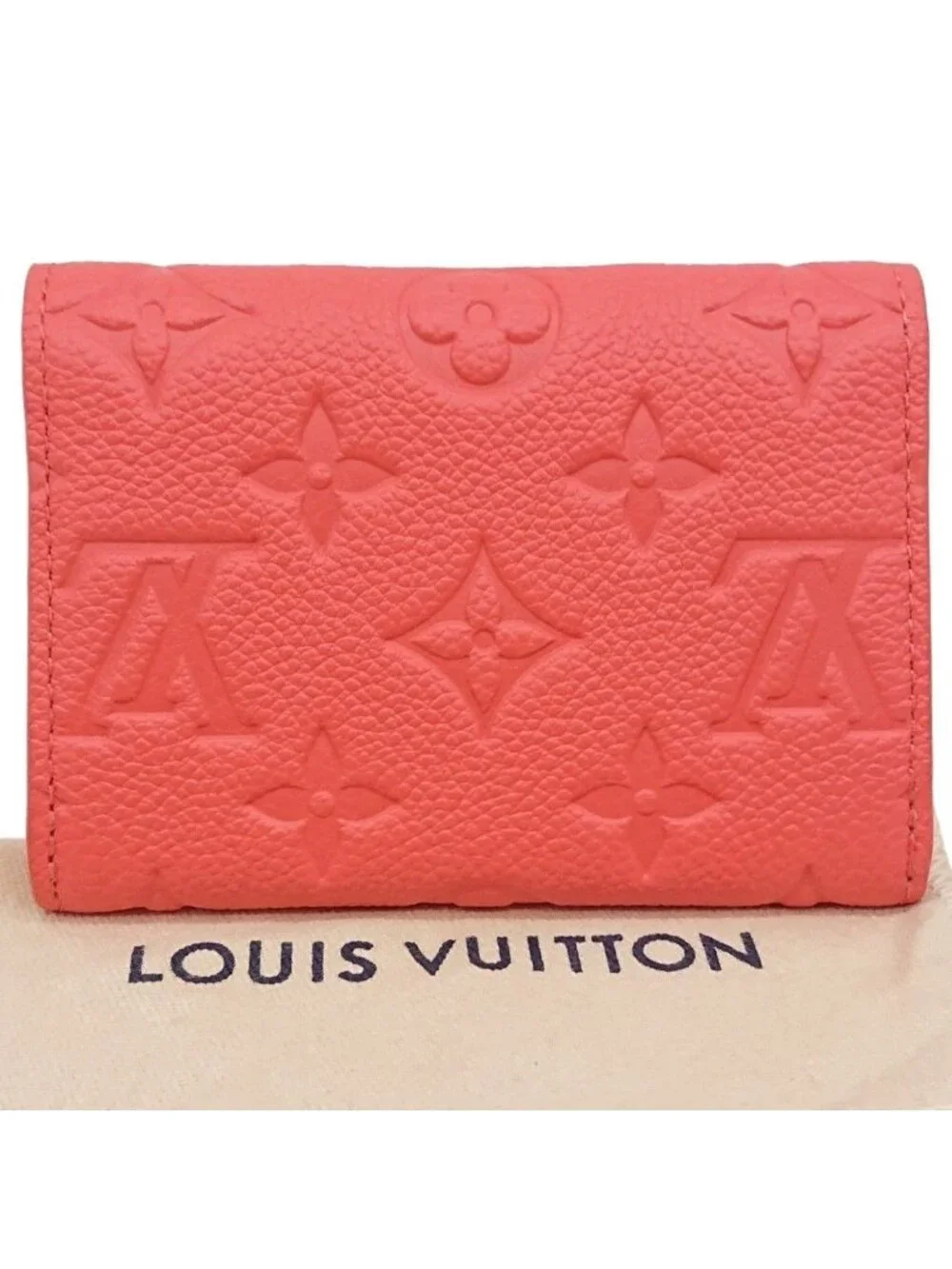 Louis Vuitton Porte Monnaie Rosalie Compact Wallet Pink Gift